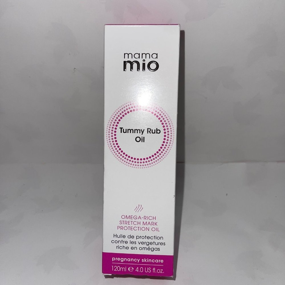 Mama Mio Tummy Rub Oil New in Box  Stretch Mark Protection Oil